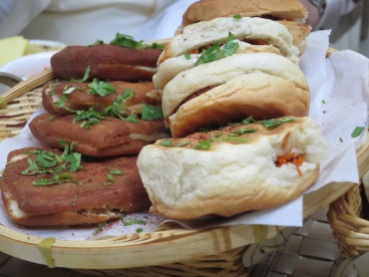 Bahraini kebab sandwiches are just delicious but they're not meat.